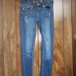 Seven7 Distressed Skinny Denim Jeans - Size 2